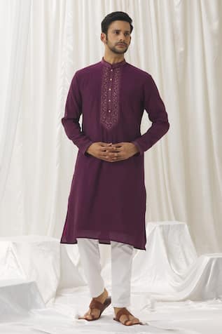 Alaya Advani Placement Embroidered Kurta With Pant 