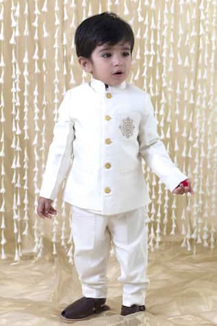 Bloom Zari Embroidered Bandhgala 