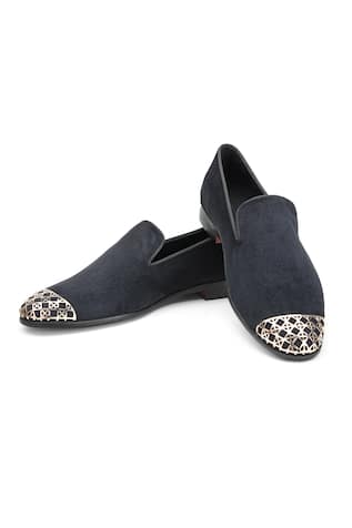 Argyle Coal Metal Toe Cap Shoes 