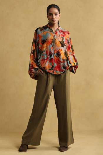 Ritu Kumar Floral Blossom Print Jacket 