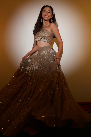 Designer blouse and clearance lehenga