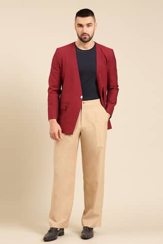 Solid Straight Pant For Kids