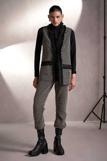Qala Clothing Fallon Knitted Jacket & Pant Set 