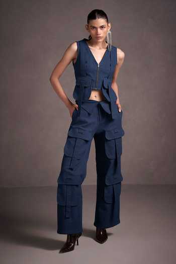 Qala Clothing Belle Denim Jacket & Pant Set 