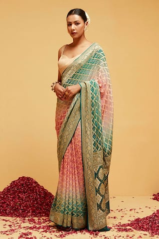 Party wear banarasi sarees hotsell