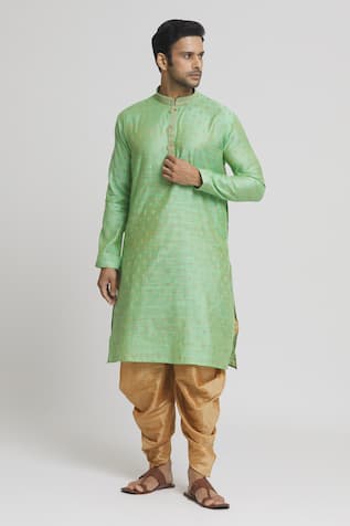 Floral Butti Kurta & Dhoti Pant Set 
