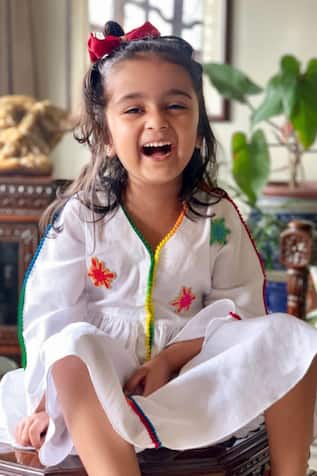 Holi Splash Beads Embroidered Dress 