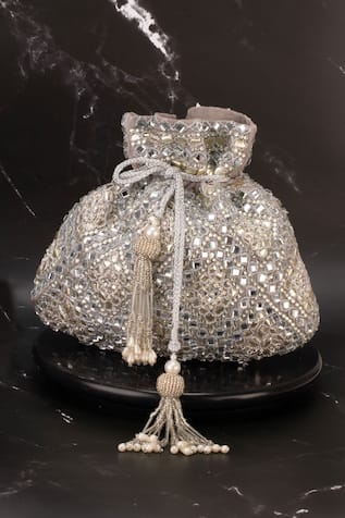 Nayaab By Sonia Royal Abla Sparkle Embellished Potli 