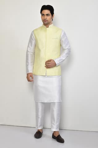 Sequin Splatter Bundi Kurta Set 