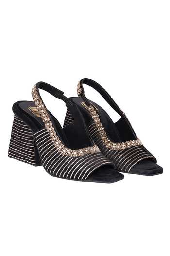 Veruschka By Payal Kothari Catherine Embellished Heels 