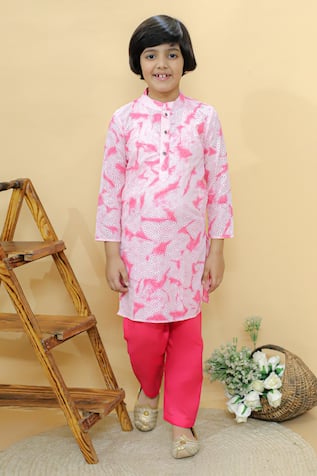 Kalp Regal Tie Dye Kurta Set 