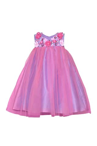 A Little Fable 3D Embroidered Summer Breeze Dress 