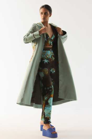 Til Florid Hand Painted Bralette 