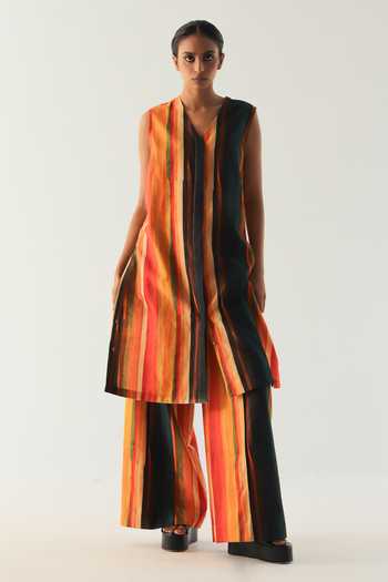 Til Calico Hand Painted Tunic & Trouser Set 