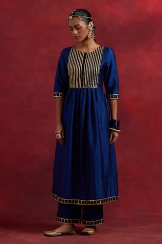 TIC Gauhar Gota Embroidered Anarkali 