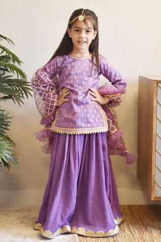 Silk And Net Party Wear Kids Designer Dress at Rs 915 in Kanpur | ID:  19173974733