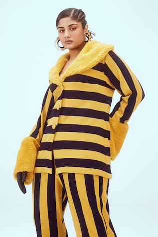 Mai Tai Knitted Striped Jacket 