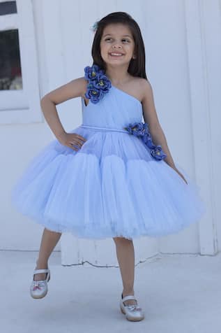 JANYAS CLOSET Ice Princess One Shoulder Dress 