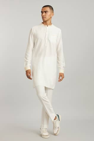 BUBBER COUTURE Rafael Straight Kurta With Pant 