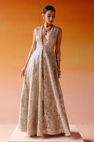 Buy Brocade Indian Pant Punjabi Suit for Women Pakistani Wedding Online in  India - Etsy | Silk kurti designs, Indian designer outfits, Kurta designs  women