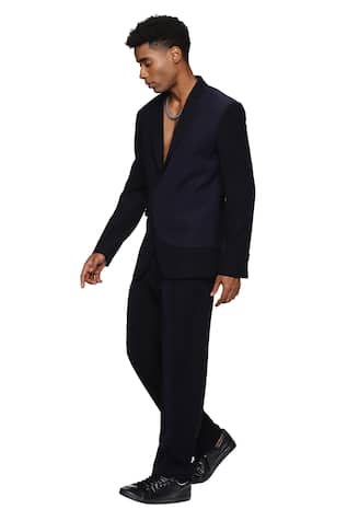Asymmetric Panelled Jacket 
