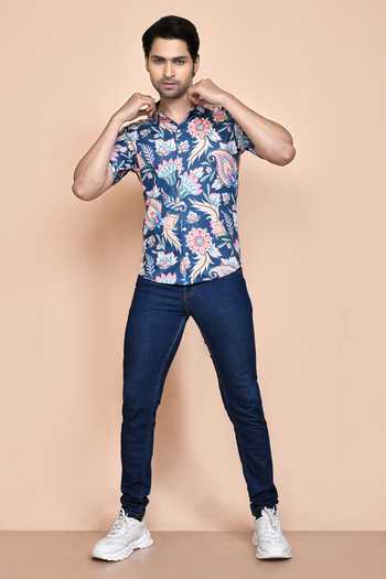 Aryavir Malhotra Floral Print Shirt 