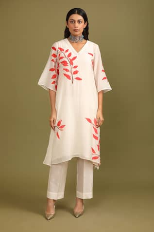 Trendy tokari Printed A-Line Kurta & Pant Set 