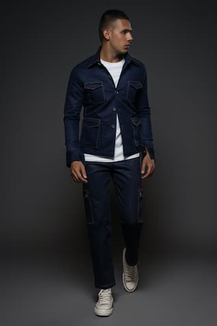 Balance by Rohit Bal Denim Pocket Detail Jacket 