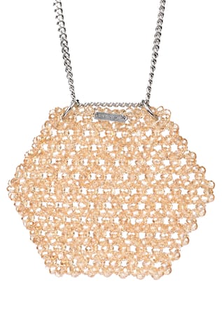 Mini Crystal Hexagon Shaped Bag 