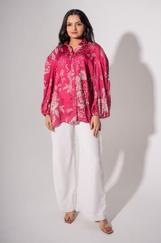 saangi by shubhangi Floral Print Shirt 