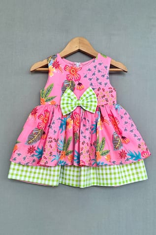 Botanical Print Dress 