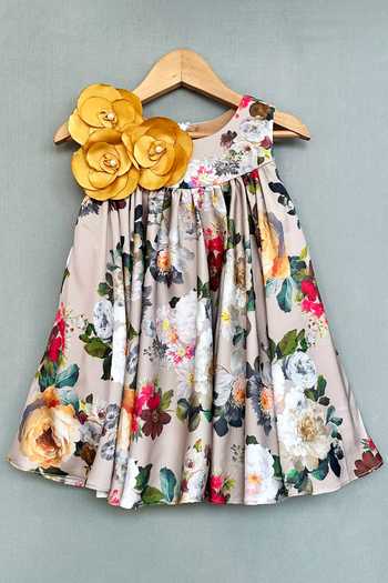 Label Neeti Floral Print Dress 
