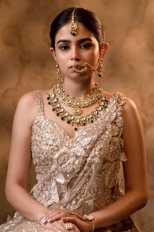 Anana Mastani Double Layered Jewellery Set 