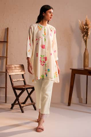 ROZA Tuscany Floral Print Tunic 