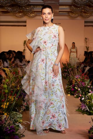 Payal Singhal Floral Dream Print Kaftan 