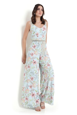 Payal Singhal Floral Dream Print Jumpsuit 