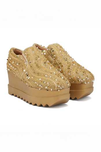 Anaar Miss Sizzle Embellished Wedding Sneakers 