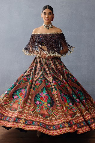 Torani Dil Shaad Elnaz Bloom Lehenga Set 