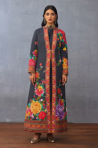 Torani Dil Shaad Kerensa Printed Jacket & Dress Set 