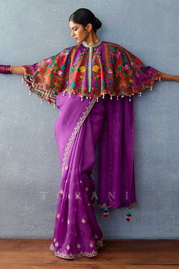 Torani Dil Kusha Nazila Printed Cape 
