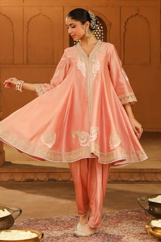 Sheetal Batra Fajr Embroidered Anarkali Salwar Set 