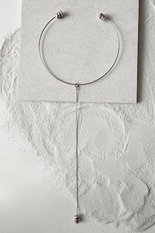 Luna Abstract Shaped Charm Necklace 