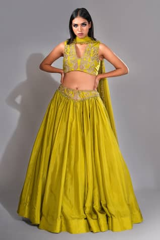 Shruti S Dori Embroidered Blouse Lehenga Set 