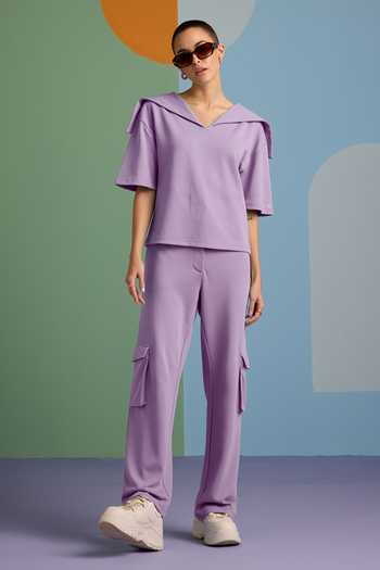 Muvazo Eclectic Enchantment Top With Plain Pant 
