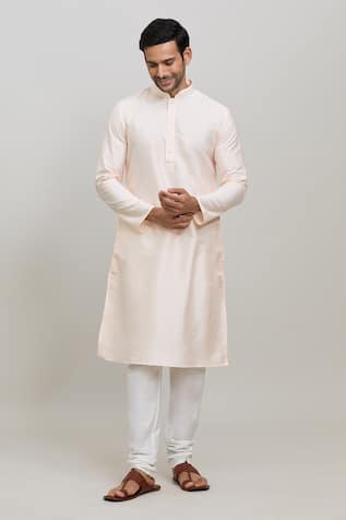 Solid Kurta With Churidar 
