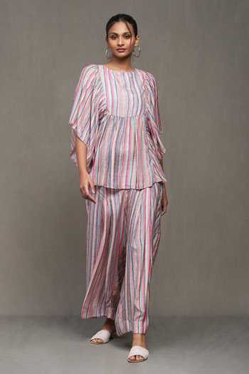Ritu Kumar Multi Striped Tunic & Palazzo Set 