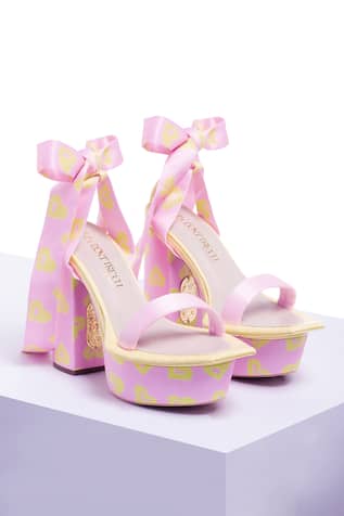 Miss Pacman Block Heels 