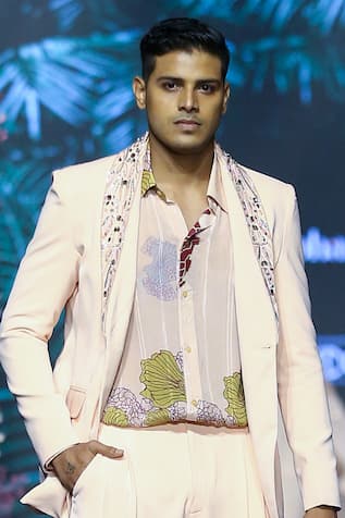 Nirmooha Placement Hand Embroidered Blazer 