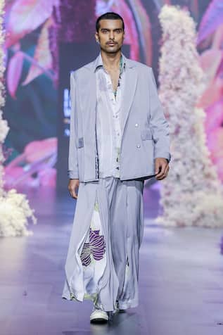 Nirmooha Floral Print Cut-Out Pant 