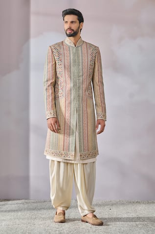 Tarun Tahiliani Kasheeda Embroidered Sherwani Set 